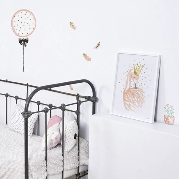 Muurstickers Flamingo Ballonnen Roze XL - Lilipinso 4 Muurstickers Flamingo Ballonnen Roze XL - Lilipinso - Afbeelding 2