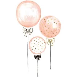 Muurstickers Flamingo Ballonnen Roze XL - Lilipinso