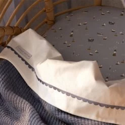 Little Dutch Hoeslaken Ledikant Sailors Bay Blue -Kortingswinkel Voor Babyproducten little dutch hoeslaken ledikant sailors bay blue 2