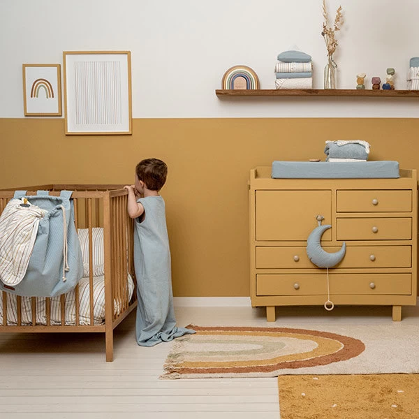 Little Dutch Badcape Vintage Sunny Stripes - 100x100 Cm 6 Little Dutch Badcape Vintage Sunny Stripes - 100x100 Cm - Afbeelding 4
