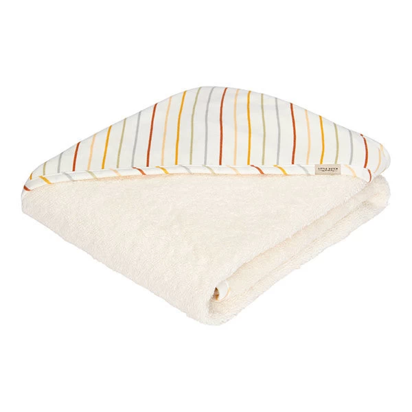 Little Dutch Badcape Vintage Sunny Stripes - 100x100 Cm 3 Little Dutch Badcape Vintage Sunny Stripes - 100x100 Cm