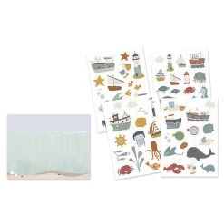Little Dutch Raamstickers Sailors Bay -Kortingswinkel Voor Babyproducten little dutch little dutch raamstickers sailors bay 1