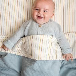 Little Dutch Zomerdeken Ledikant Pure Soft Blue -Kortingswinkel Voor Babyproducten little dutch little dutch zomerdeken ledikant pure 3
