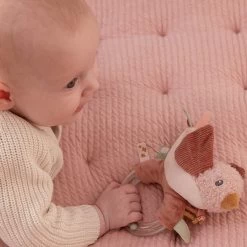 Ringrammelaar Vogel Flowers & Butterflies - Little Dutch -Kortingswinkel Voor Babyproducten little dutch ringrammelaar vogel flowers butterfli 2