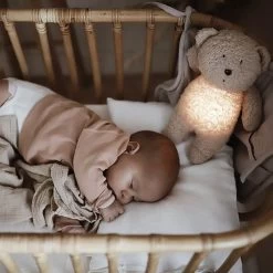 Moonie Knuffel Met Licht En Geluid Beer Rose -Kortingswinkel Voor Babyproducten moonie moonie knuffel met licht en geluid beer ros 3