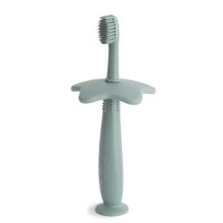 Mushie Kindertandenborstel Star Cambridge Blue