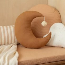 Kussen Pierrot Moon Caramel - Nobodinoz