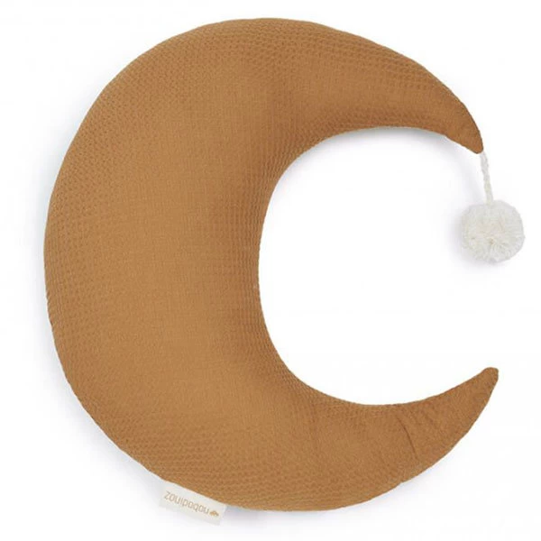 Kussen Pierrot Moon Caramel - Nobodinoz 4 Kussen Pierrot Moon Caramel - Nobodinoz - Afbeelding 2