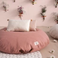 Kussen Sublim Honey Sweet Dots-Natural - Nobodinoz -Kortingswinkel Voor Babyproducten nobodinoz tipi en accessoires kussen sublim honey 2