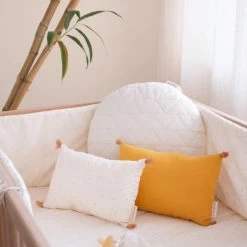 Kussen Sublim Honey Sweet Dots-Natural - Nobodinoz -Kortingswinkel Voor Babyproducten nobodinoz tipi en accessoires kussen sublim honey 4