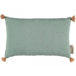 Kussen Sublim Toffee Sweet Dots-Green - Nobodinoz -Kortingswinkel Voor Babyproducten nobodinoz tipi en accessoires kussen sublim toffee 1