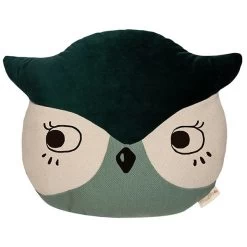 Kussen Uil Eden Green - Nobodinoz