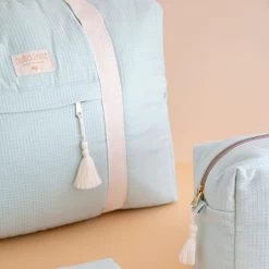 Luiertas - Opera Waterproof - Aqua Mint - Nobodinoz -Kortingswinkel Voor Babyproducten nobodinoz tipi en accessoires luiertas opera water 16