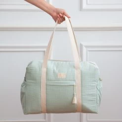 Luiertas - Opera Waterproof - Aqua Mint - Nobodinoz -Kortingswinkel Voor Babyproducten nobodinoz tipi en accessoires luiertas opera water 17