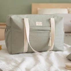 Luiertas Opera Waterproof Laurel Green - Nobodinoz -Kortingswinkel Voor Babyproducten nobodinoz tipi en accessoires luiertas opera water 6