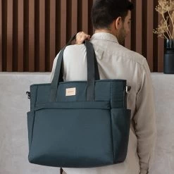 Nobodinoz Baby On The Go Luiertas Carbon Blue -Kortingswinkel Voor Babyproducten nobodinoz tipi en accessoires nobodinoz baby on th 3