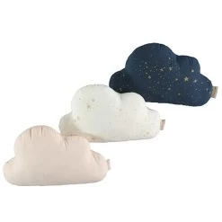 Nobodinoz Cloud Kussen Gold Stella - Midnight Blue -Kortingswinkel Voor Babyproducten nobodinoz tipi en accessoires nobodinoz cloud kuss 12