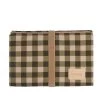 Nobodinoz Verschoningsmatje Green Checks -Kortingswinkel Voor Babyproducten nobodinoz tipi en accessoires nobodinoz verschonin