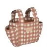 Nobodinoz Wandelwagen Organizer Terracotta Checks -Kortingswinkel Voor Babyproducten nobodinoz tipi en accessoires nobodinoz wandelwage 5
