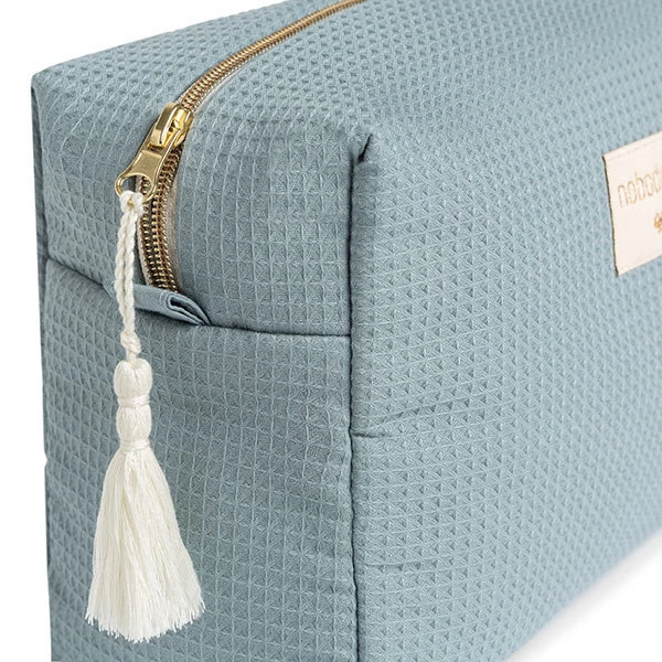 Toilettas Diva Waterproof Stone Blue - Nobodinoz 6 Toilettas Diva Waterproof Stone Blue - Nobodinoz - Afbeelding 4