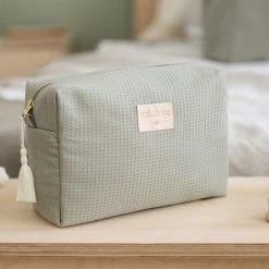 Toilettas Diva Waterproof Laurel Green - Nobodinoz