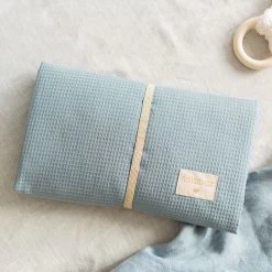 Verschoningsmatje Mozart Stone Blue - Nobodinoz