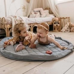 Speelmat - Zak Organic Dusty Blue Soft - Play & Go -Kortingswinkel Voor Babyproducten play and go speelmat zak organic dusty blue soft p 7