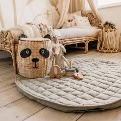 Speelmat - Zak Organic Meadow Green Soft - Play & Go -Kortingswinkel Voor Babyproducten play and go speelmat zak organic meadow green soft 5