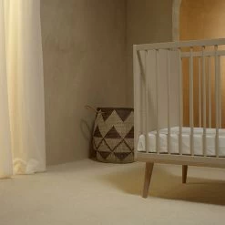 Quax Flow Babybed 120x60cm - Clay & Oak -Kortingswinkel Voor Babyproducten quax quax flow babybed 120x60cm clay oak 3