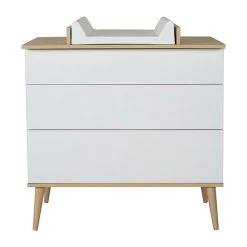 Quax Flow Commode Kast - White & Oak -Kortingswinkel Voor Babyproducten quax quax flow commode kast white oak 4