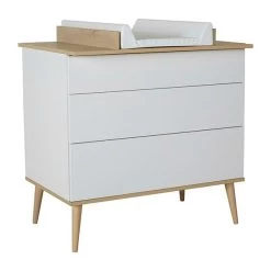 Quax Flow Commode Kast - White & Oak -Kortingswinkel Voor Babyproducten quax quax flow commode kast white oak 5