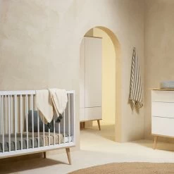 Quax Flow Commode Kast - White & Oak -Kortingswinkel Voor Babyproducten quax quax flow commode kast white oak 7