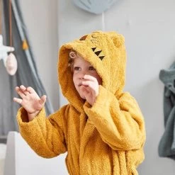 Roommate Badjas Tiger Ochre -Kortingswinkel Voor Babyproducten roommate roommate badjas tiger ochre 2