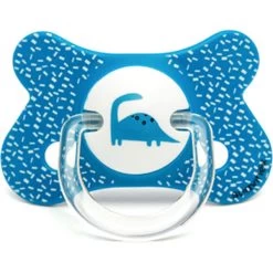 Fopspeen Fusion Anatomisch Latex 4-18 Maand - Dino - Suavinex