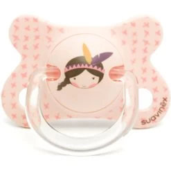 Suavinex Fopspeen Fusion Anatomisch Latex 0-4 Maand - Indiaantje