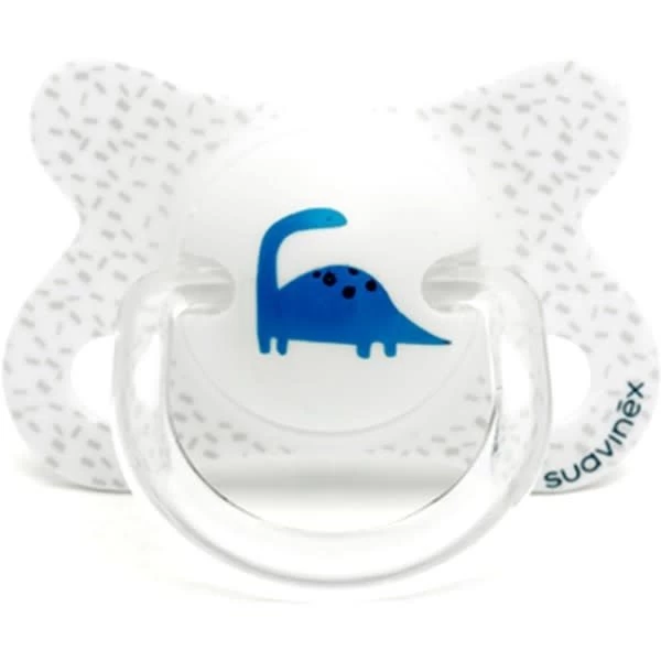 Suavinex Fopspeen Fusion Dino - Fysiologisch Latex 0-4 Maand 3 Suavinex Fopspeen Fusion Dino - Fysiologisch Latex 0-4 Maand