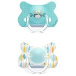 Suavinex Fopspeen Set Indiaantje Mint - Anatomisch Latex +18M