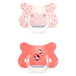 Suavinex Fopspeen Set Zwaluw Roze - Anatomisch Latex +18M