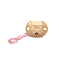 Suavinex Haute Couture Speenketting Pink