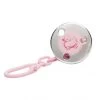 Suavinex ROSE & BLUE Speenketting Duck Pink -Kortingswinkel Voor Babyproducten suavinex suavinex rose blue speenketting duck pink