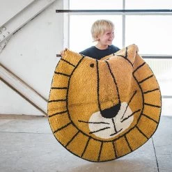 Tapijt Lion 100 X 100 Cm - Tapis Petit -Kortingswinkel Voor Babyproducten tapis petit tapijt lion 100 x 100 cm tapis petit 2