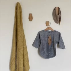 Badcape Honey Yellow 74x74cm - Timboo -Kortingswinkel Voor Babyproducten timboo badcape honey yellow 74x74cm timboo 2