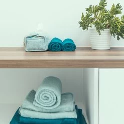 Badjas Sea Blue 2-4 Jaar - Timboo -Kortingswinkel Voor Babyproducten timboo badjas sea blue 2 4 jaar timboo 2