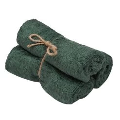 Timboo Set Van 3 Gastendoekjes Aspen Green